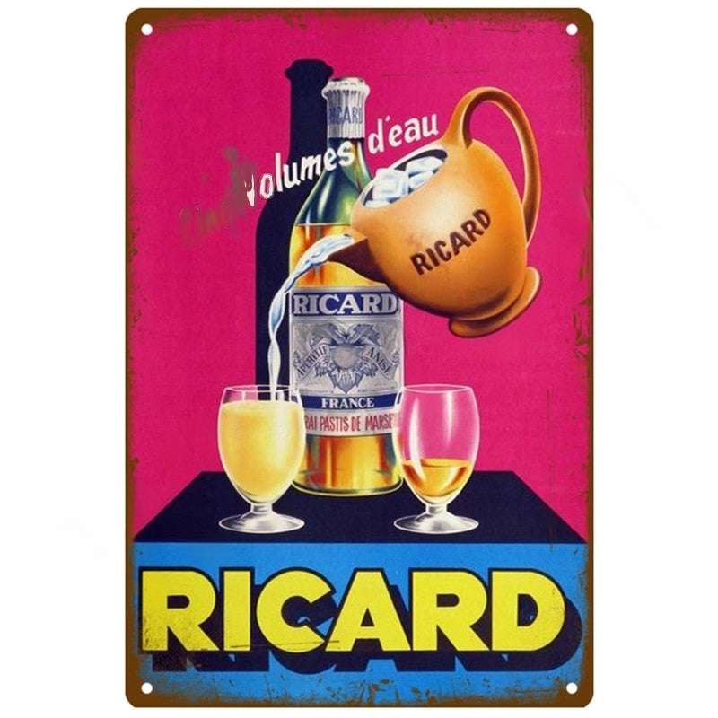 Affiche Ricard Vintage - Pichet 3