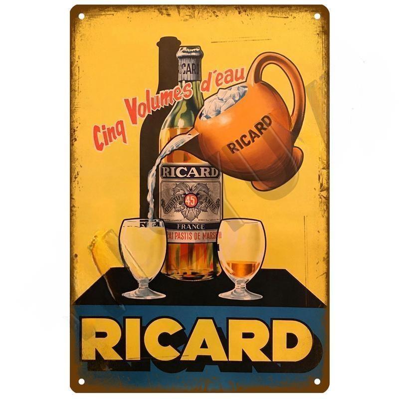 Affiche Ricard Vintage - Pichet 2