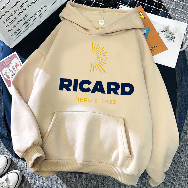 Sweat à capuche Ricard - Logo Demi Lune