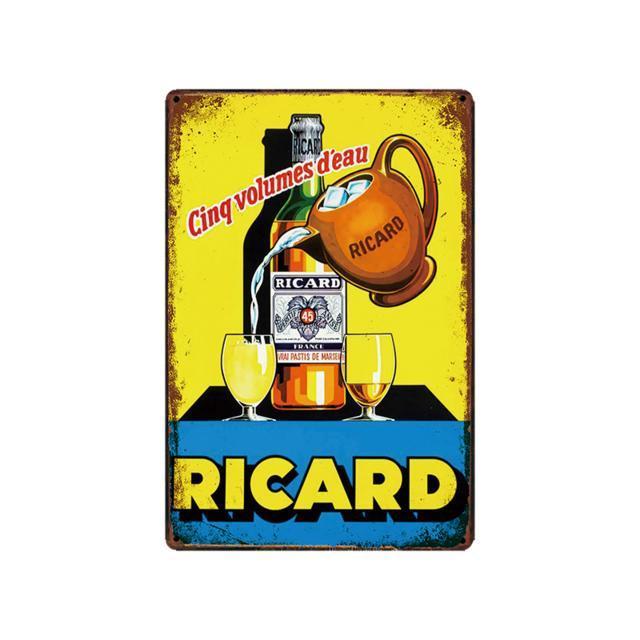 Affiche Ricard Vintage - Pichet